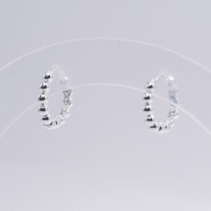 Argollitas Cierre sencillo medias bolitas 10mm