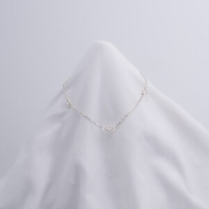 Pulsera Contorno Corazones 19 a 21,5cms